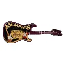 Memphis Magnet - Purple Guitar Layered