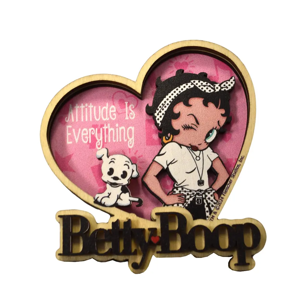 Betty Boop Magnet - Attitude Layered