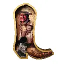 John Wayne Magnet - Boot layered