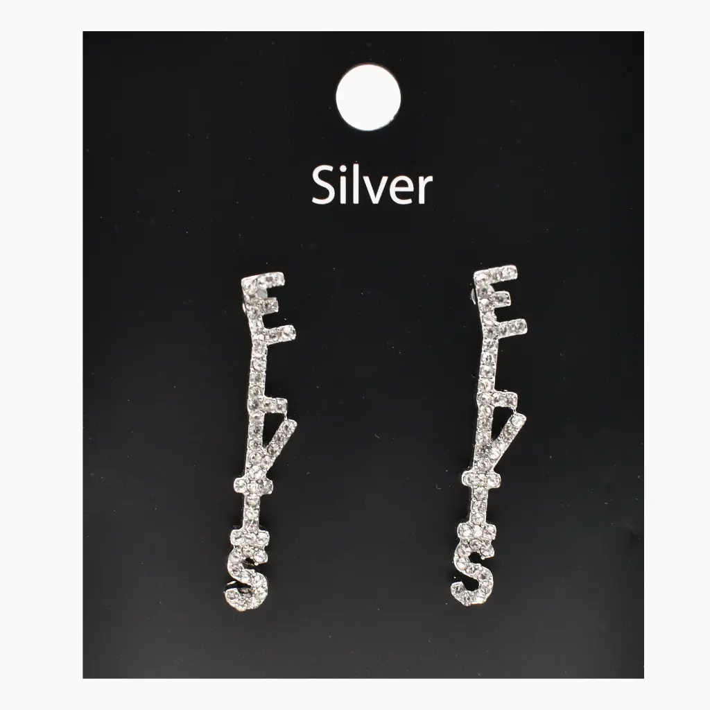 Elvis Earrings - Name Dangle