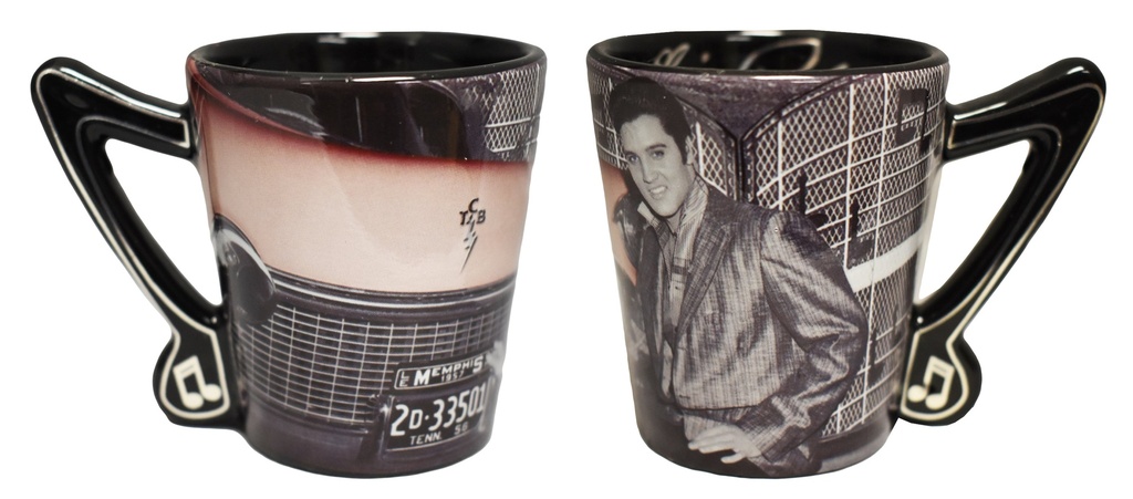 Elvis Shot Glass - Car With Music Note Handle