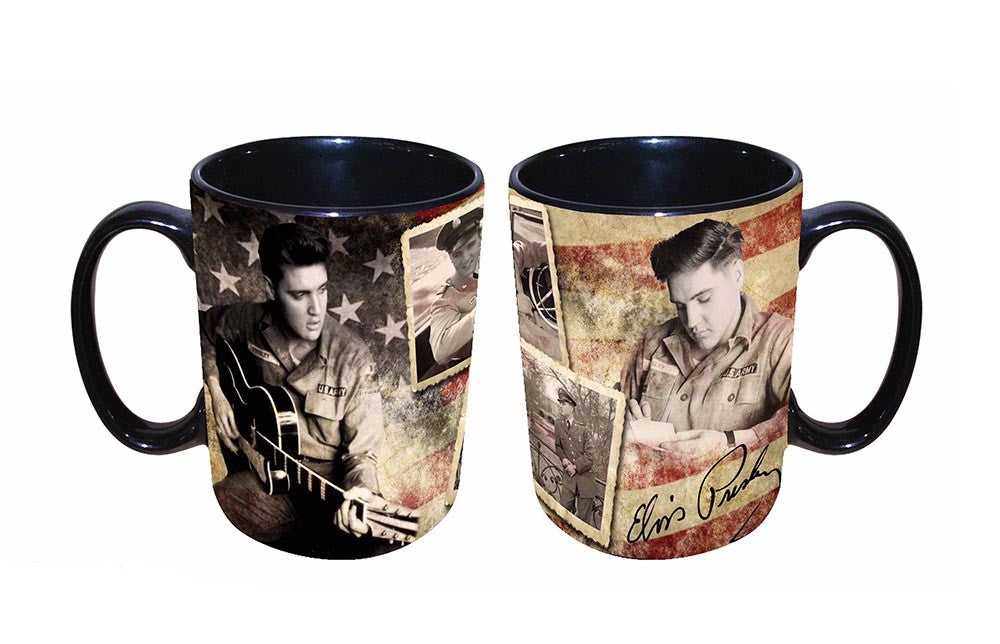 Elvis Mug - Flag Army