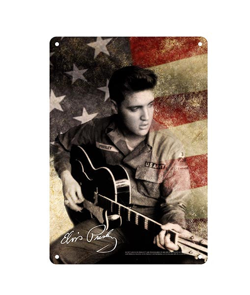 Elvis Sign - Flag Army