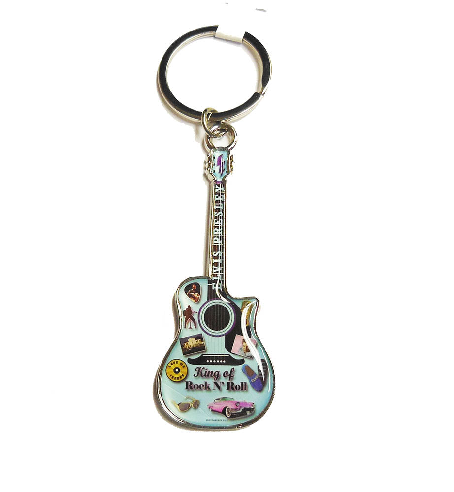 Elvis Key Chain - Guitar Patches