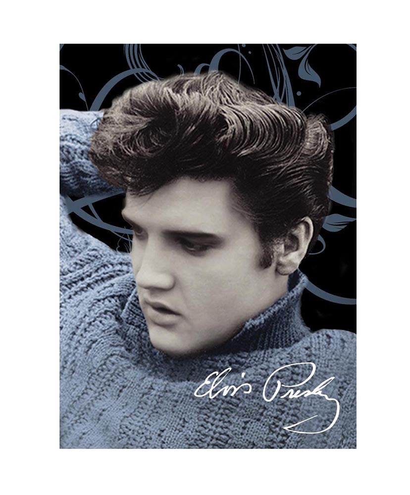 Elvis Magnet - Blue Sweater