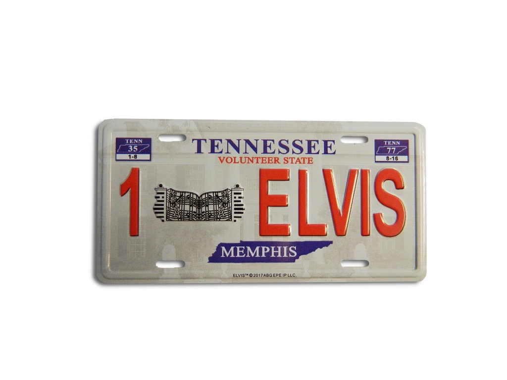 Elvis Magnet - License Plate 1ELVIS