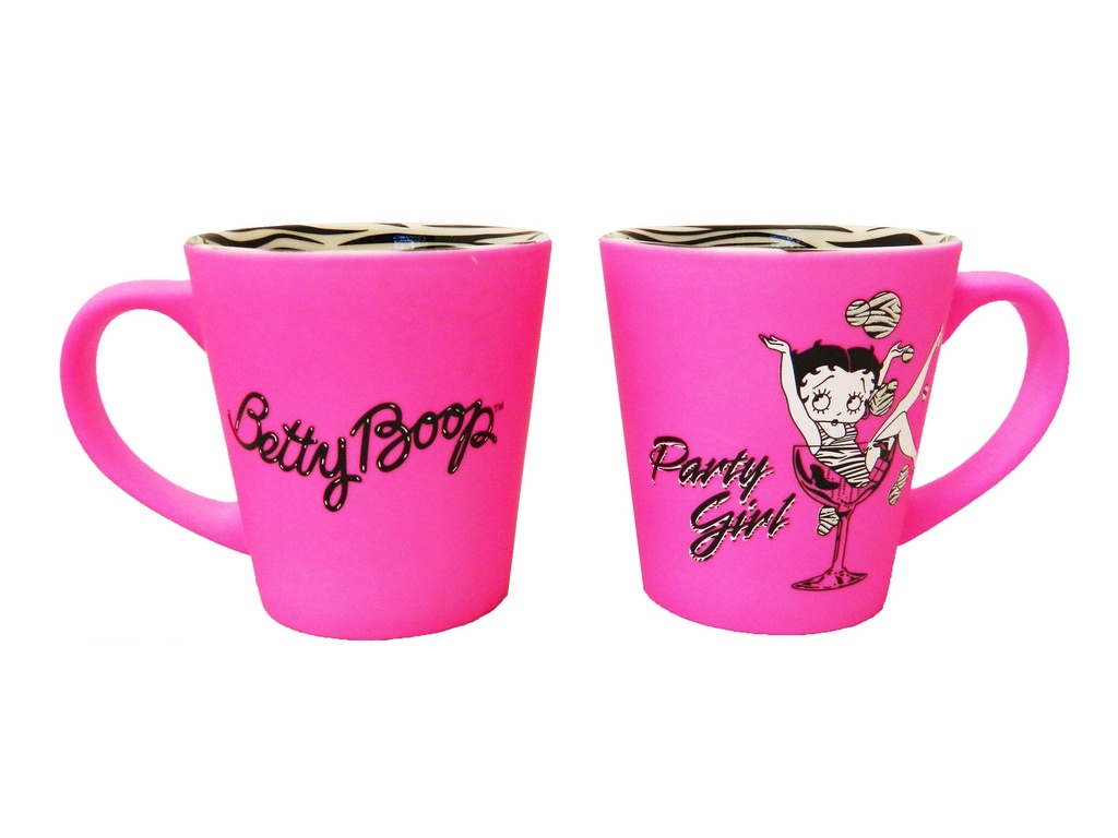 Betty Boop Mug - Party Girl Zebra