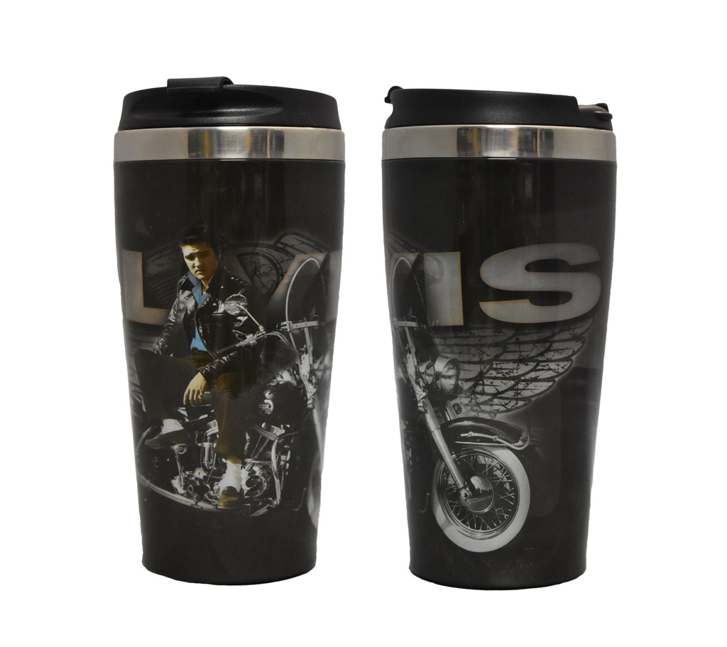 Elvis Thermos - Motorcycle With Wings