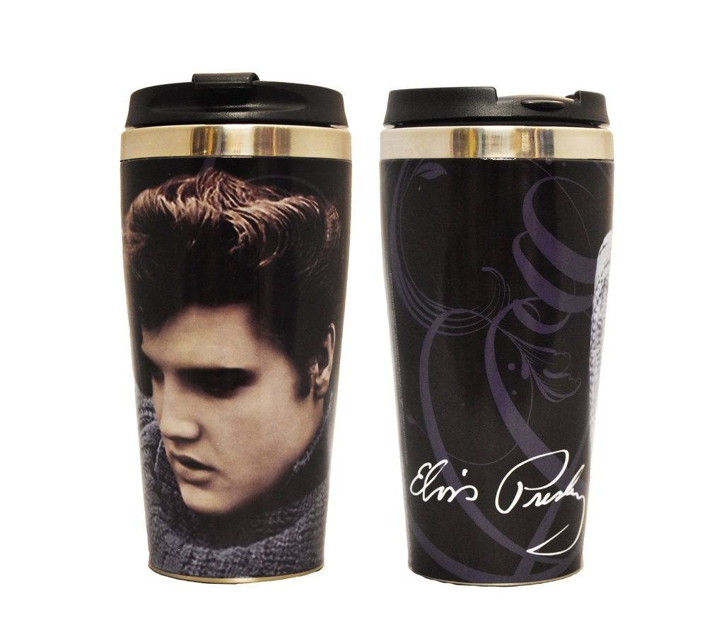 Elvis Thermos - Blue Sweater