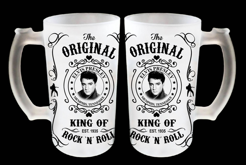 Elvis Stein Set - Blk & Wht Est. -16 Oz