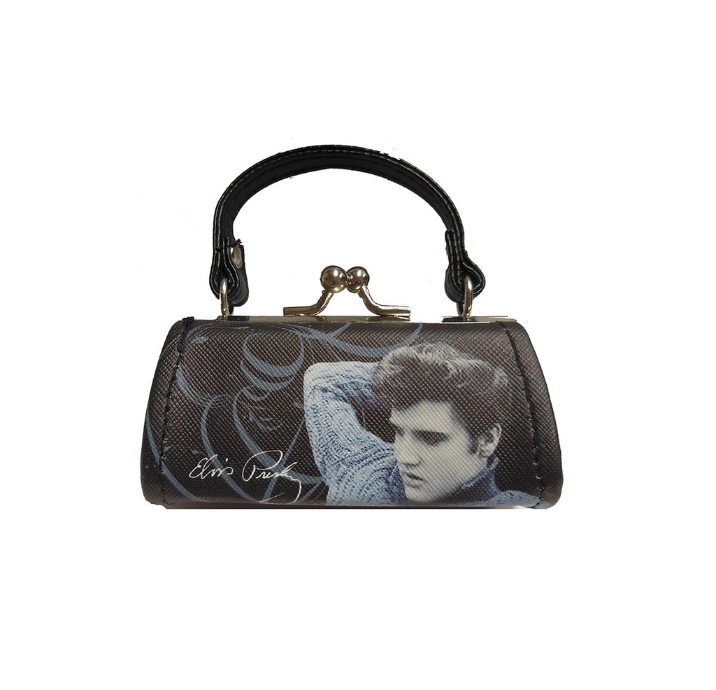 Elvis Mini Purse - Blue Sweater