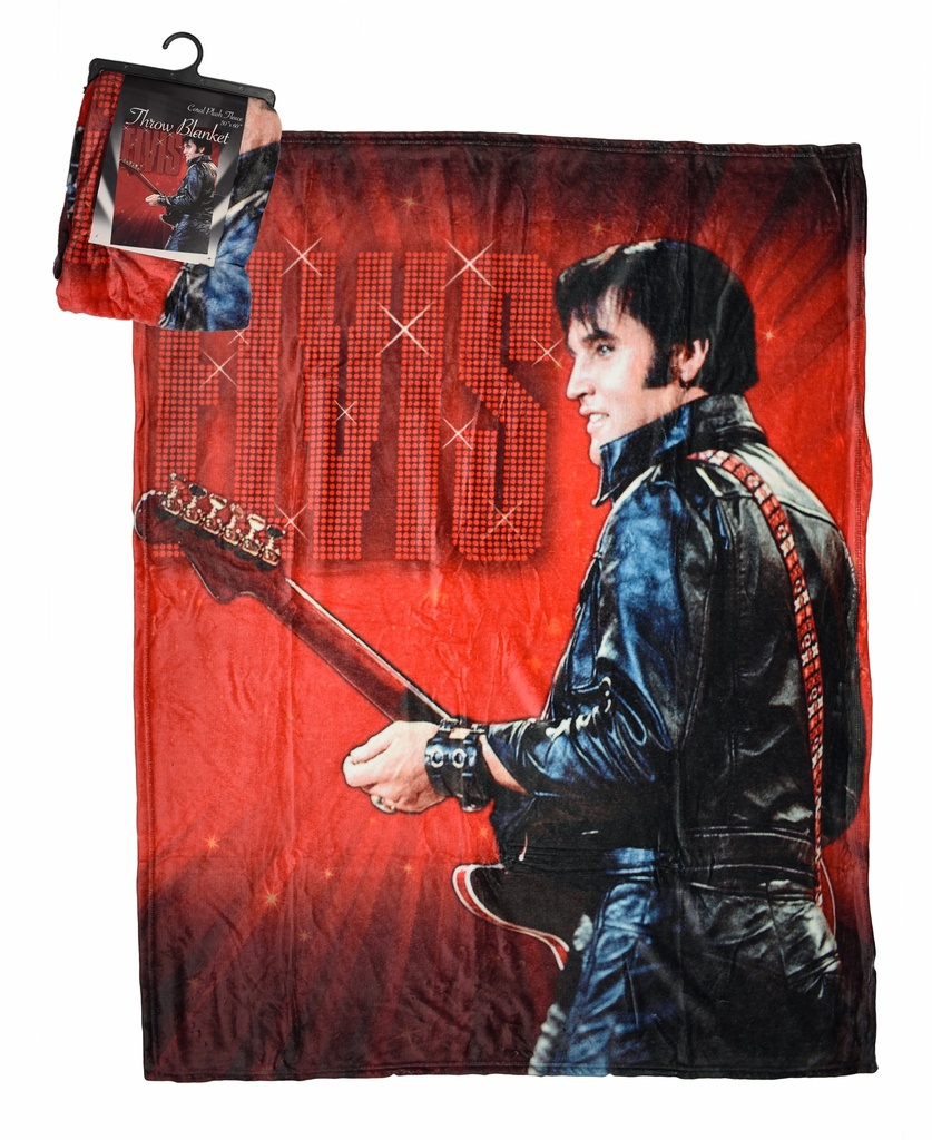 Elvis Throw Blanket - '68 Name