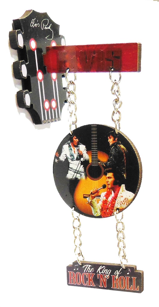 Elvis Magnet - 4 Part Dangle