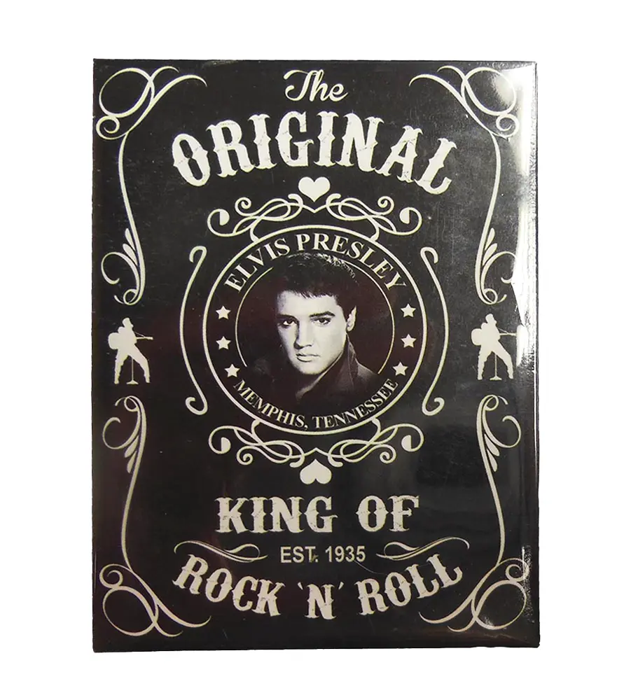 Elvis Magnet - Blk & Wht Est.