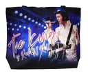 Elvis Tote Bag - The King Blue With White Jumpsuit