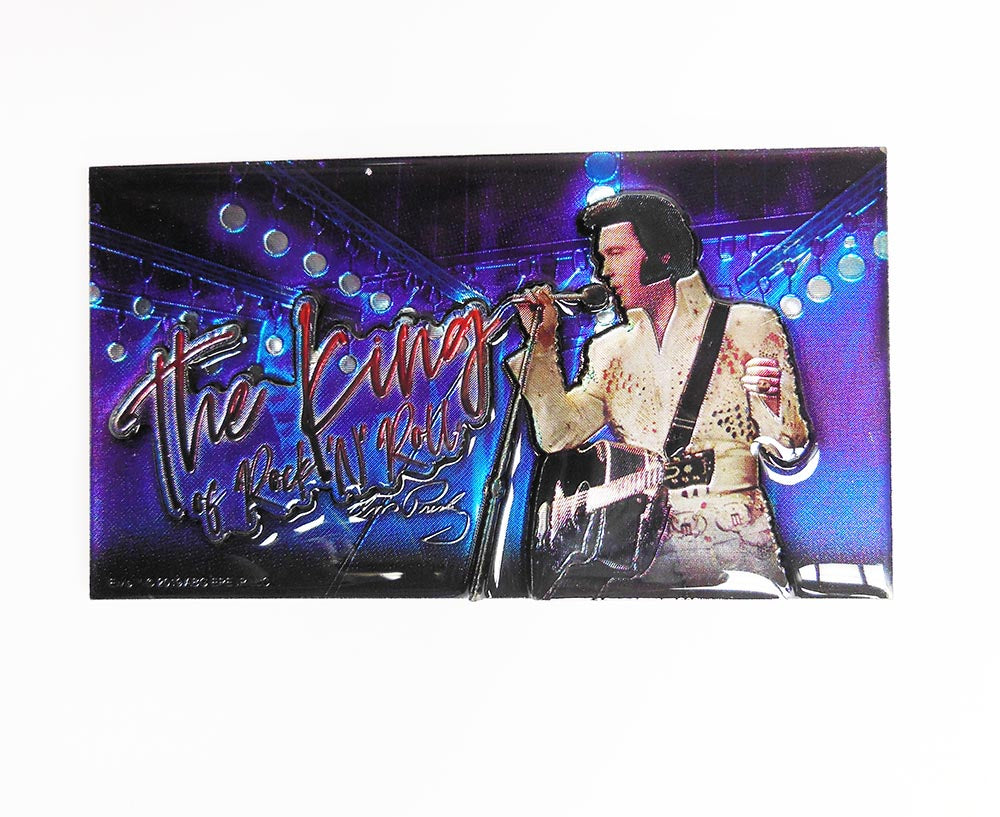 Elvis Magnet - The King Blue 3D Laser