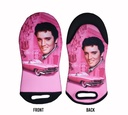 Elvis Oven Mitt - Pink With Guitar