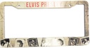 Elvis License Plate Frame -  Blk & Wht Frames