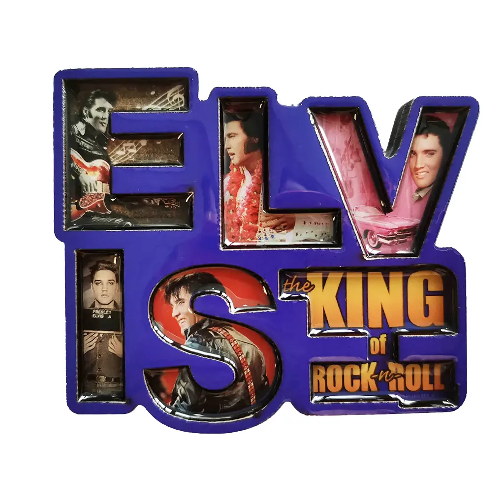 Elvis Magnet - Laser Letters