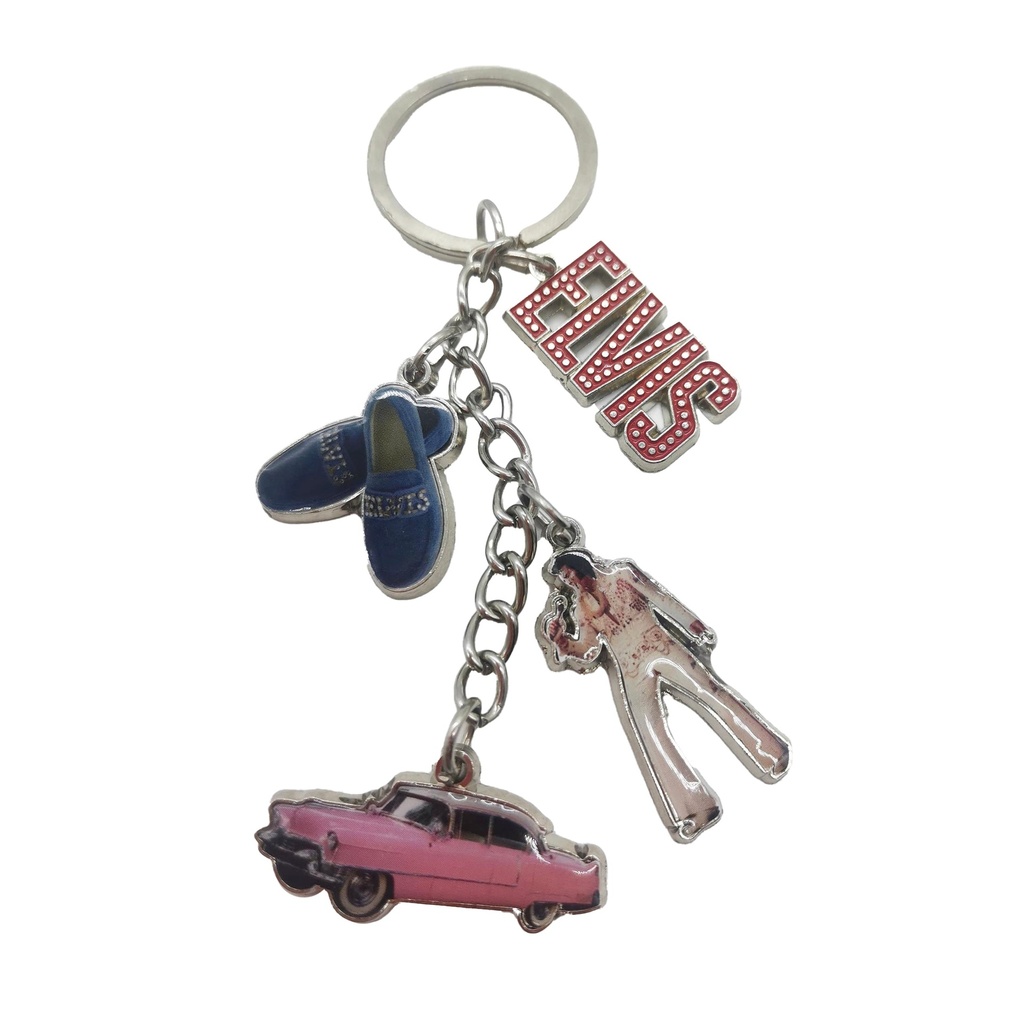 Elvis Key Chain - Icons Dangle