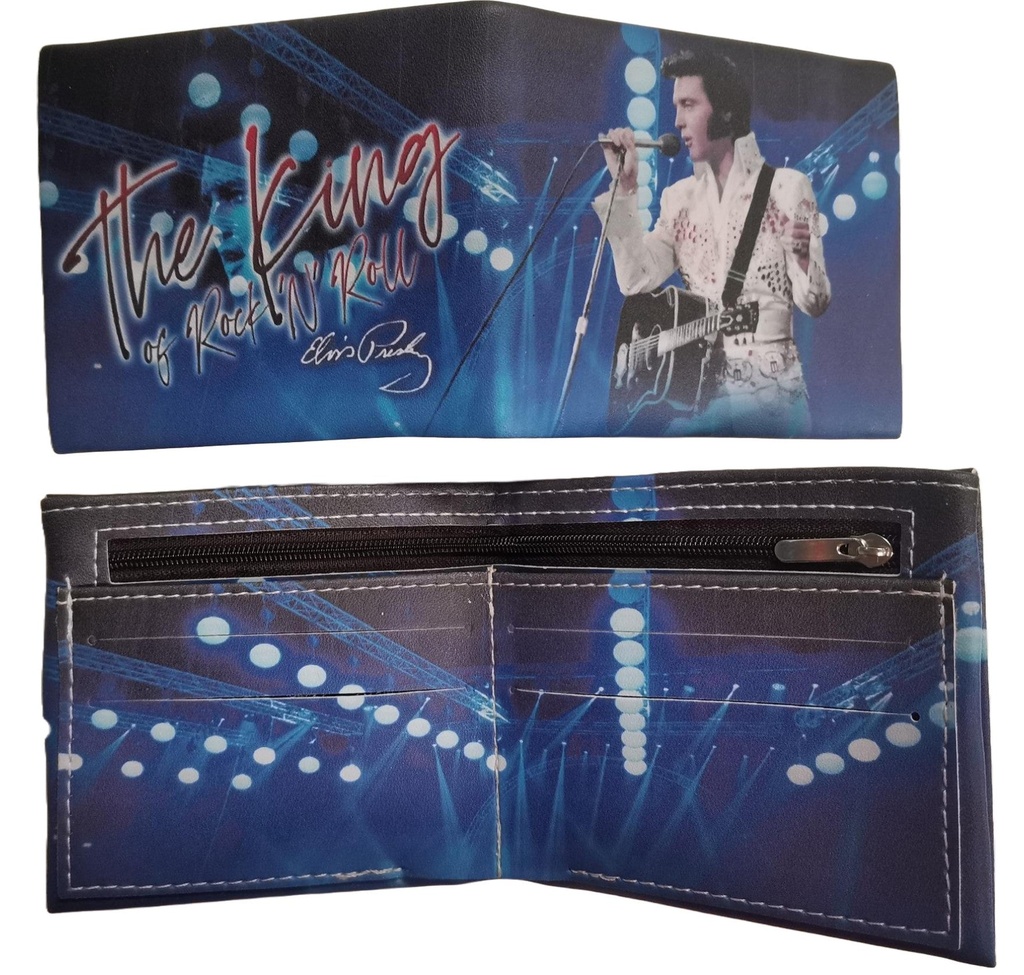 Elvis Wallet - Blue King - Fold