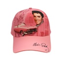 Elvis Cap Pink with guitars