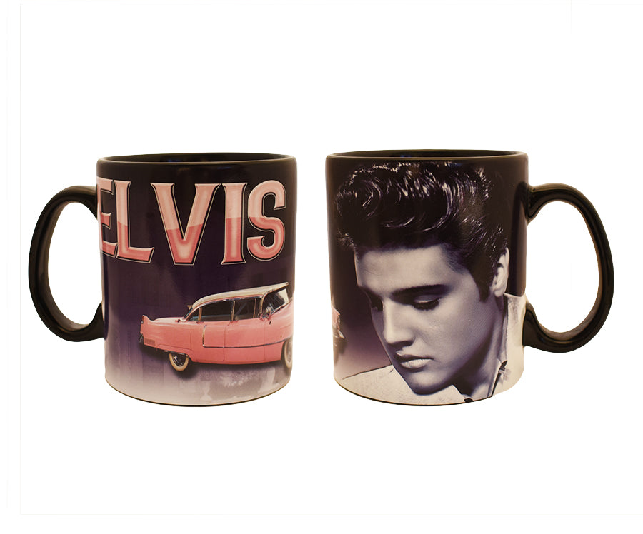 Elvis Mug - Pink Caddy