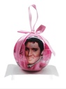 Elvis Ornament - Pink With Guitar