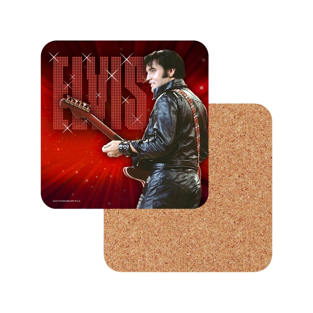 Elvis Coasters - '68 Name - 6pc Set