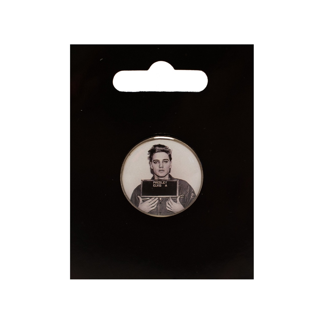 Elvis Pin - Enlisting Photo