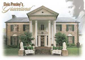 Elvis Postcard - Graceland - Pack of 50