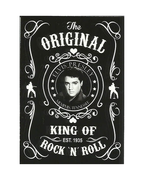 Elvis Postcard - Blk & Wht - Pack of 50