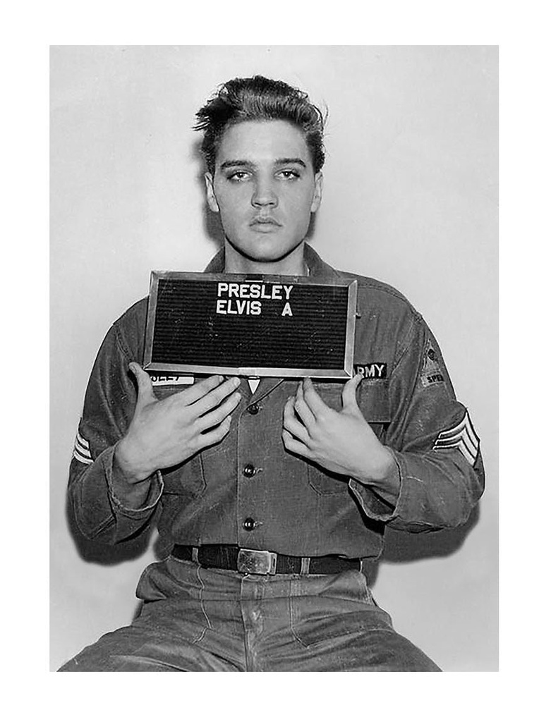 Elvis Postcards - Enlistment - Pack of 50