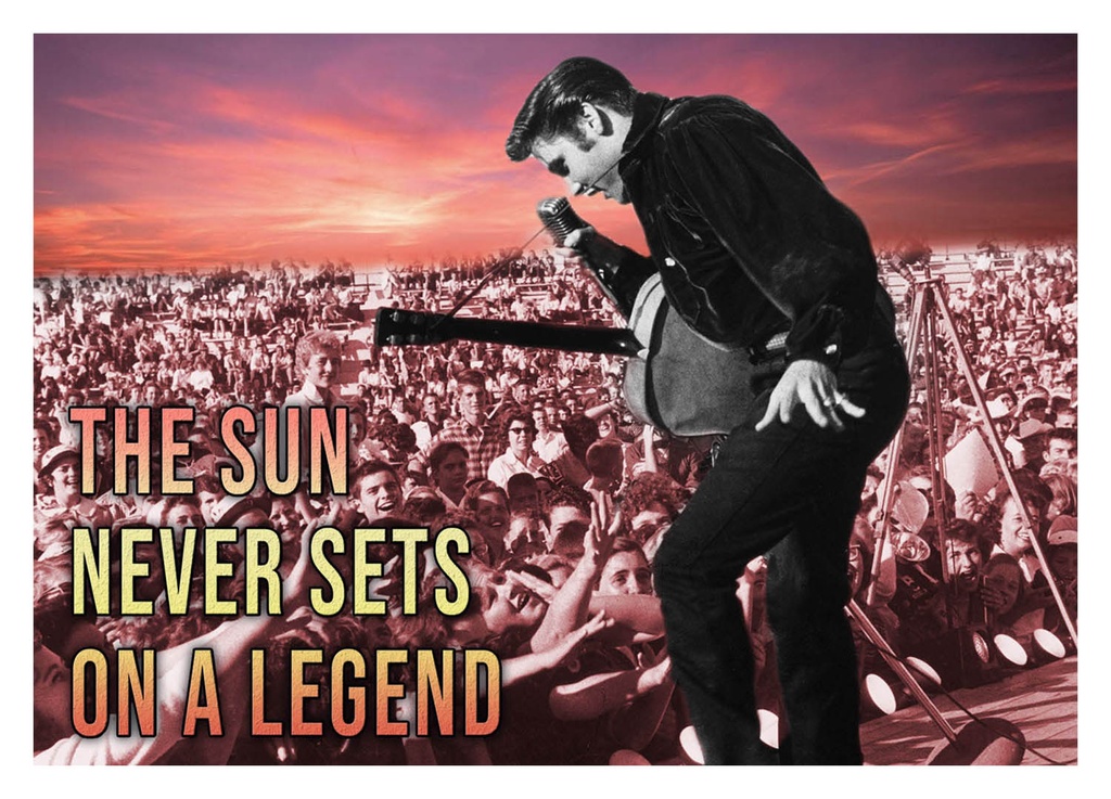 Elvis Postcards - Sunset Tupelo - Pack of 50