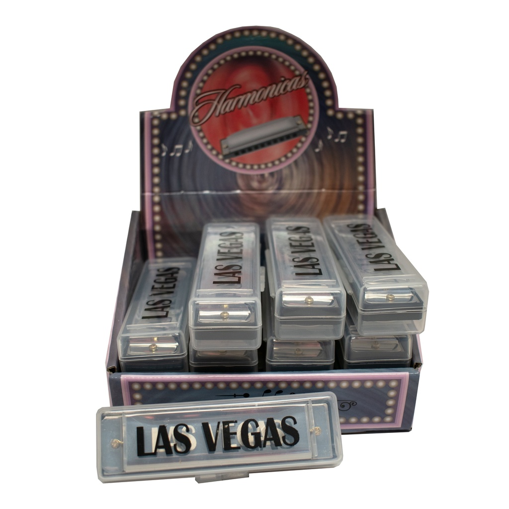 Las Vegas Harmonicas - 12pc Display