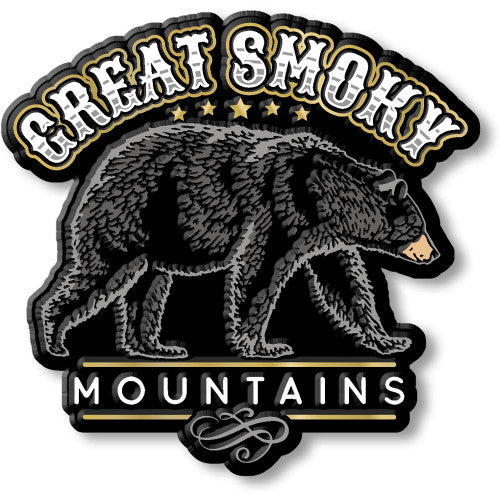 Great Smoky Mountains Magnet- Bear