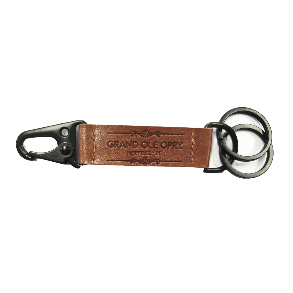 Grand Ole Opry Keychain - Leather Belt Clip