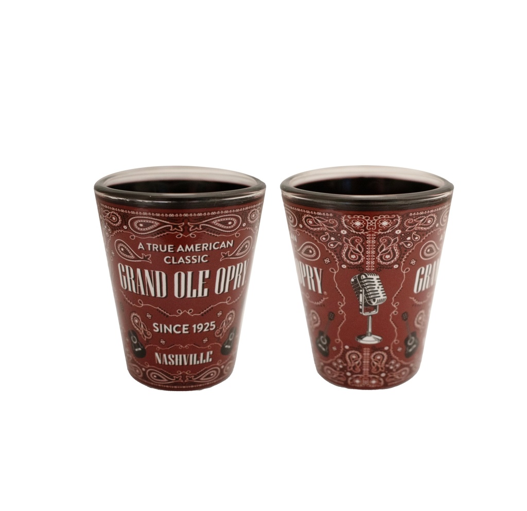 Grand Ole Opry Shot Glass - Bandana