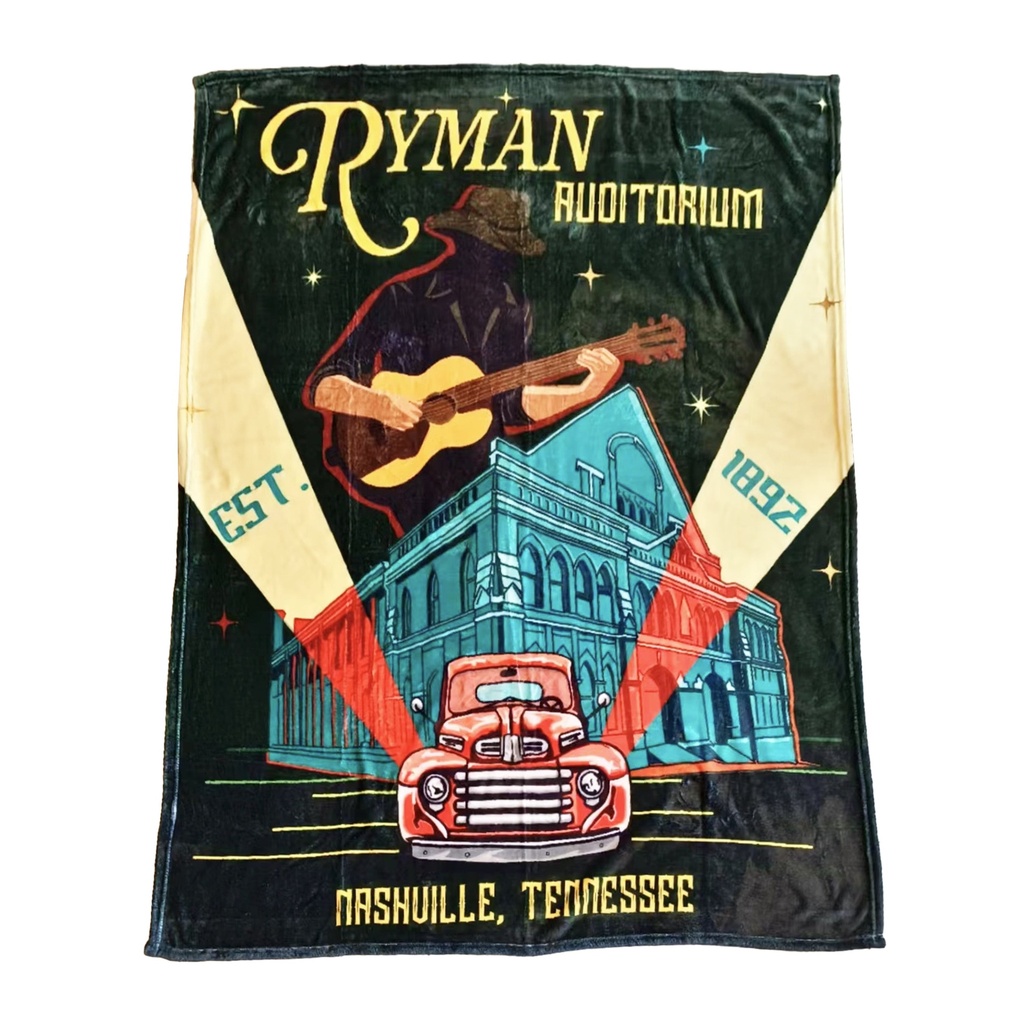 Ryman Throw Blanket - Red Truck