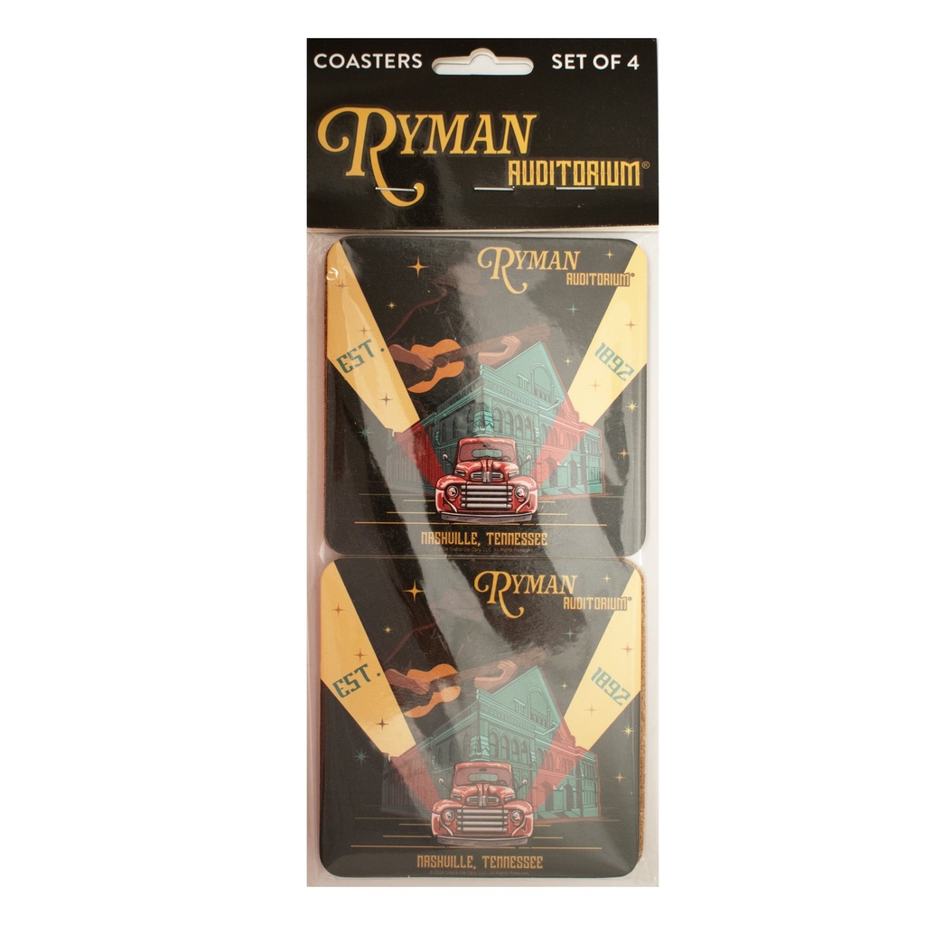 Ryman Coasters - Red Truck