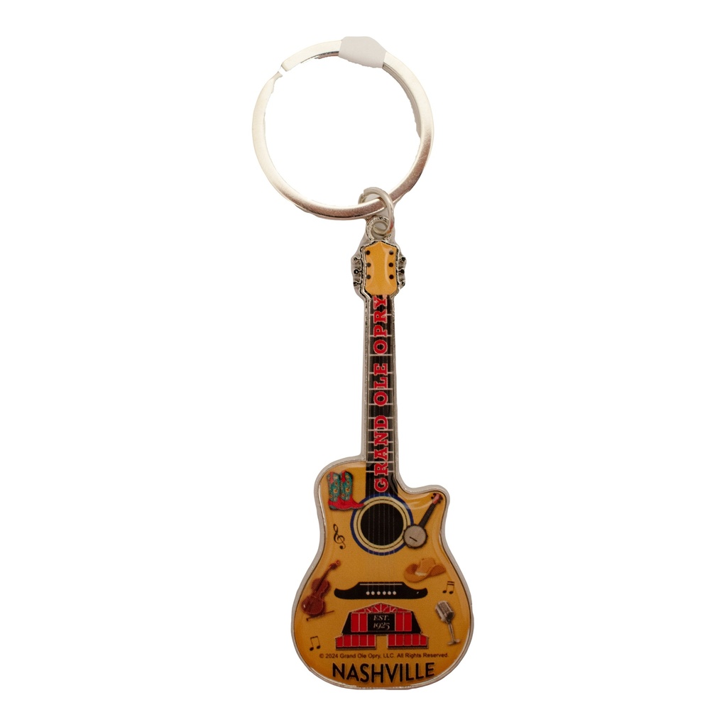 Grand Ole Opry Keychain - Guitar Patches