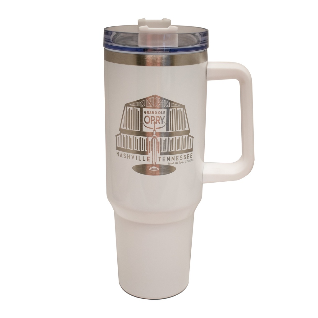 Grand Ole Opry 40oz Tumbler - White