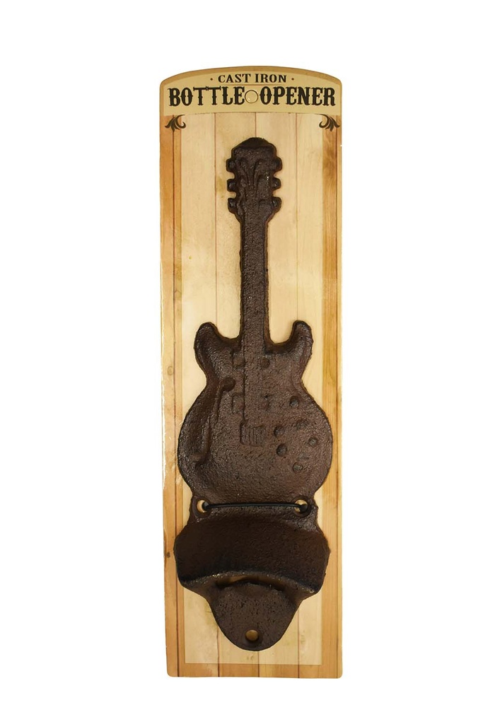 Bottle Opener - Guitar Cast Iron