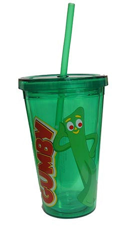 Gumby Tumbler w/ Straw