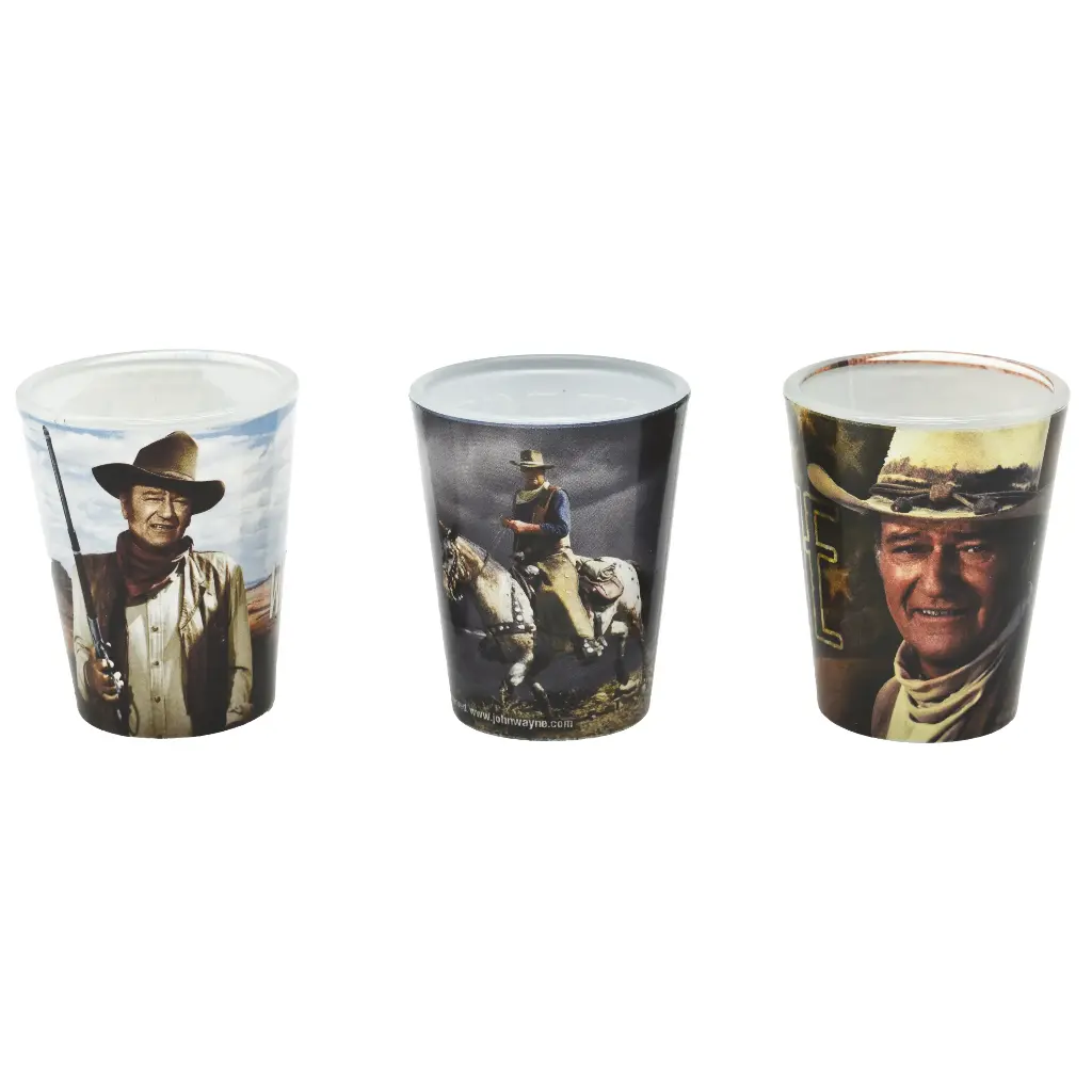 John Wayne Shot Glass Set - Multi