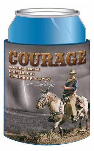 John Wayne Huggie/Koozie - Courage