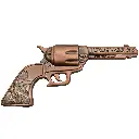 John Wayne Bottle Opener and Magnet - Copper Pistol