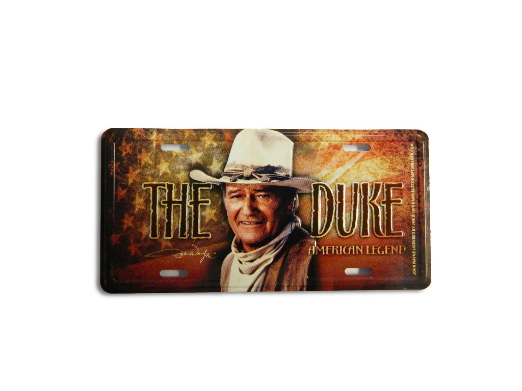 John Wayne Magnet License Plate - American Legend