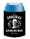 John Wayne Huggie/Koozie - Blk & Wht