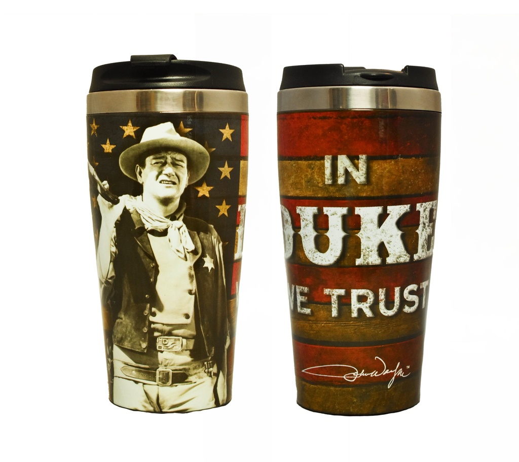 John Wayne Thermos - In Duke We Trust